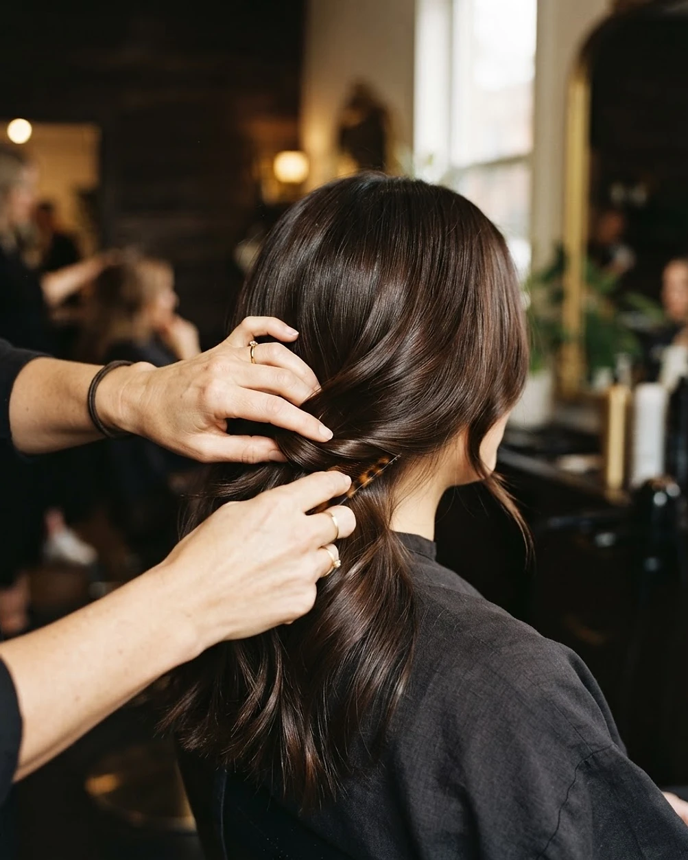 Stylist at work at Monello