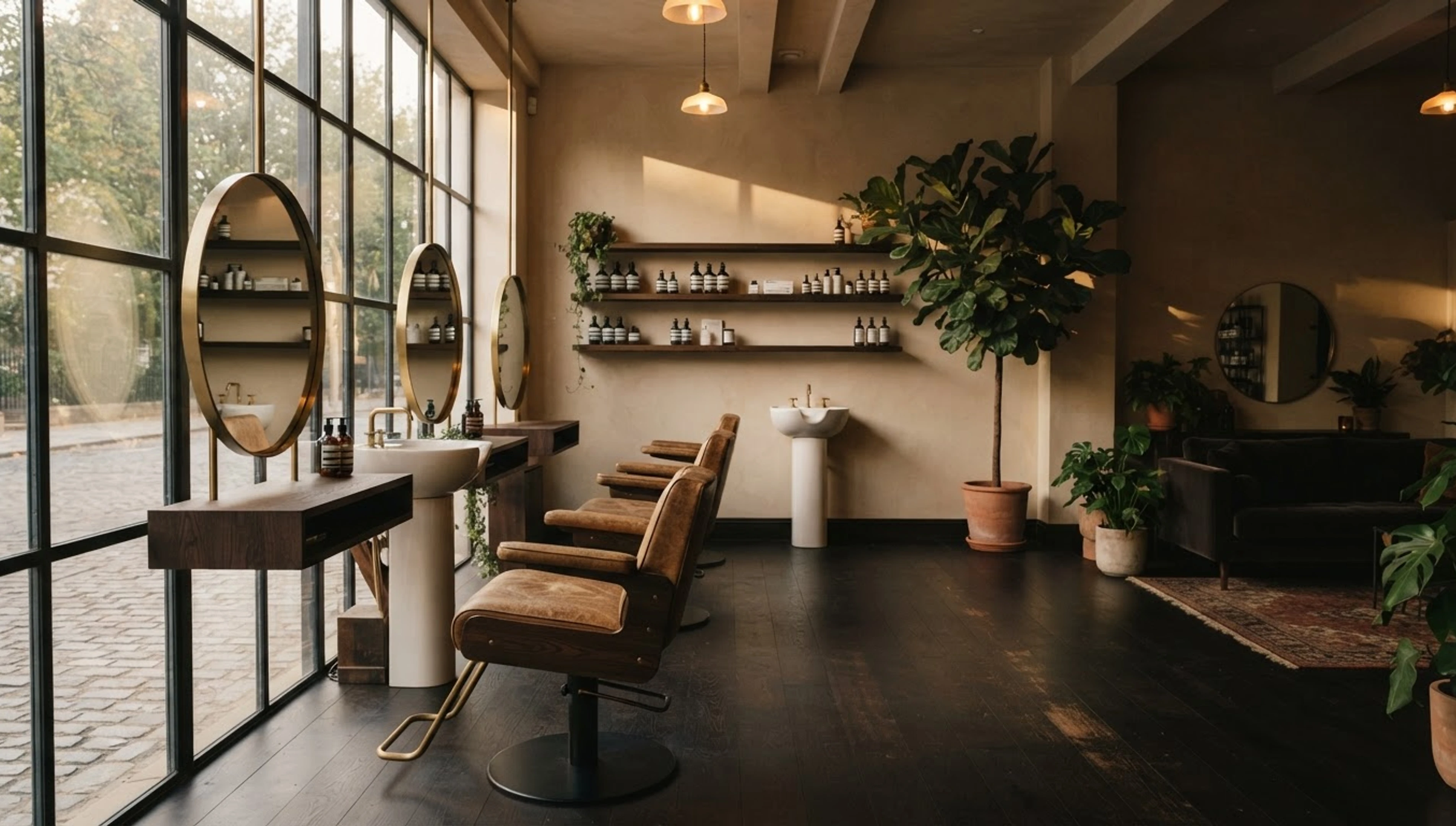 Monello salon interior